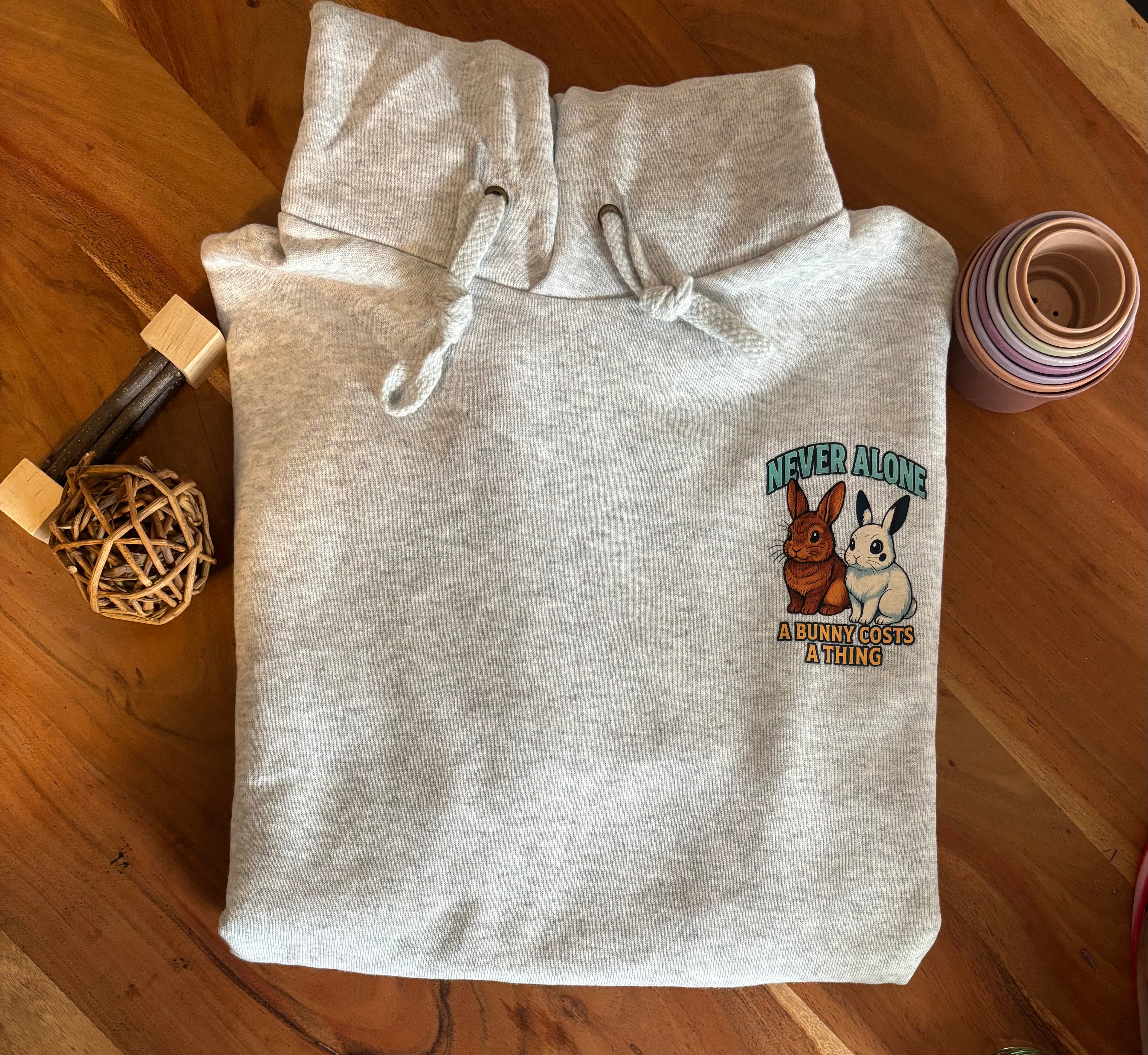 Hoodie a bunny costs a thing personalisiert für Dich